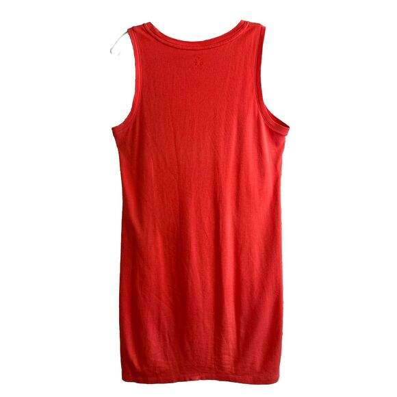 Isaac Mizrahi Dress Crewneck Orange TankSize M Casual Beach Dresses - Picture 4 of 8